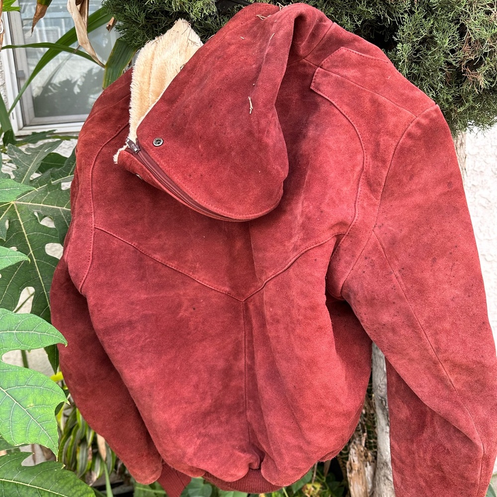 Suede Jacket Medium - image 4